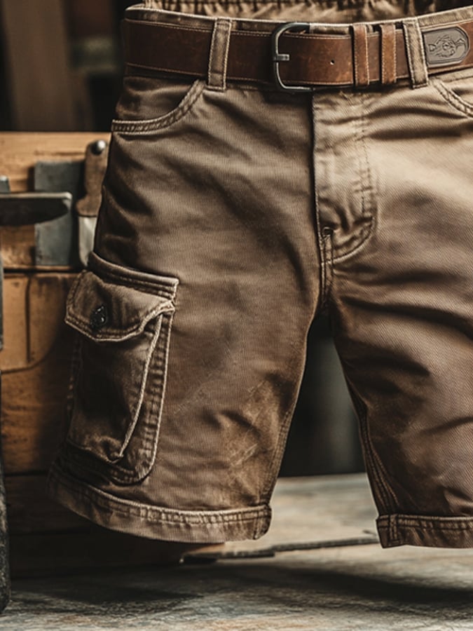Men's versatile cargo pants, relaxed fit, perfect for outdoor adventure & casual rugged style.