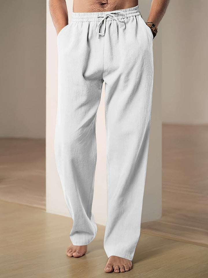 Men's relaxed fit drawstring pants for ultimate everyday comfort and casual style.