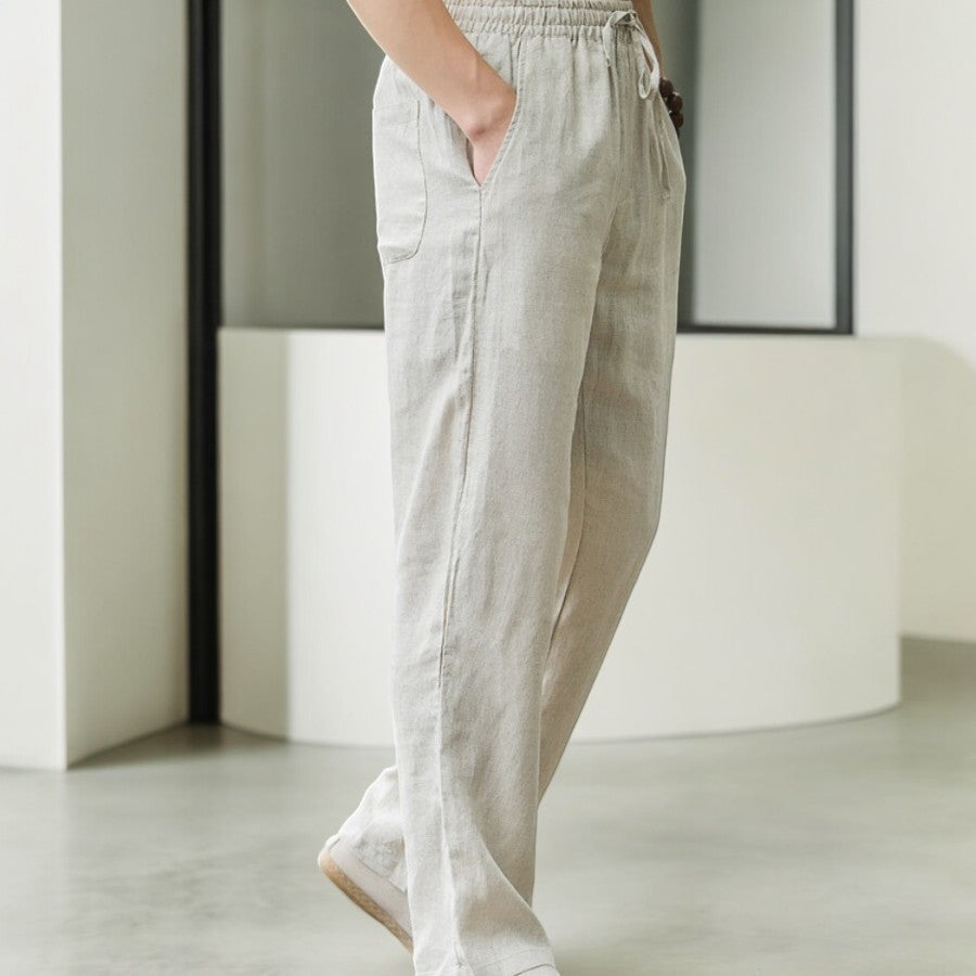 Comfortable men's Palmara lounge pants with relaxed fit, ideal for summer beachwear & travel.