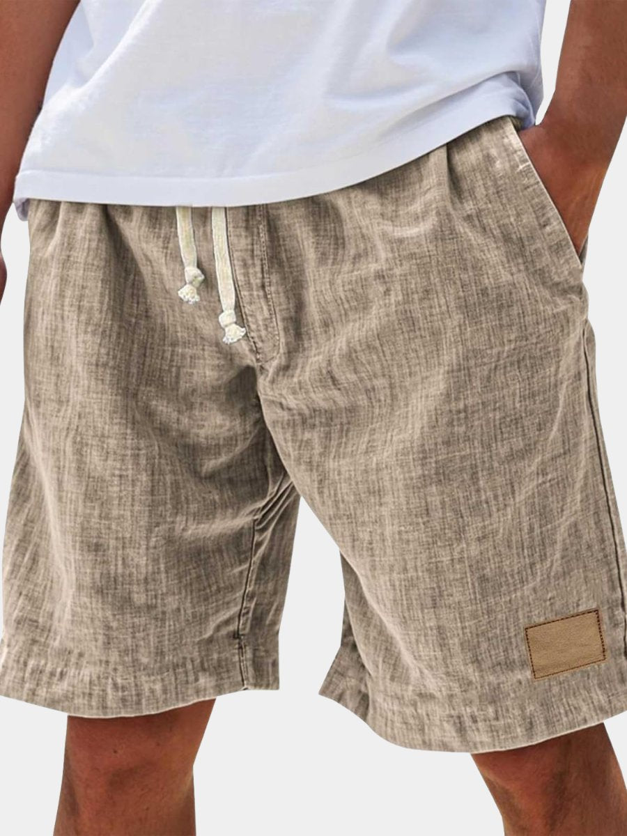 Men's relaxed fit summer shorts, perfect for warm weather comfort & casual everyday wear.