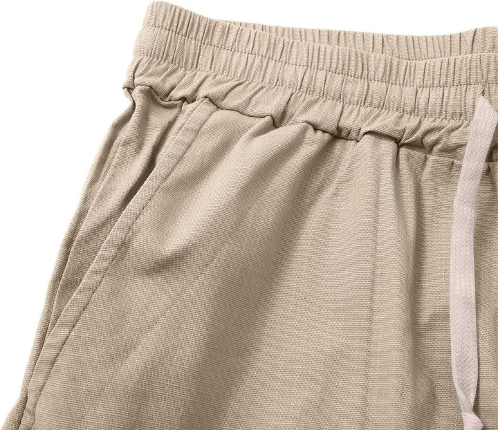 Relaxed fit men's casual shorts, perfect for summer, warm weather & comfortable everyday fashion.
