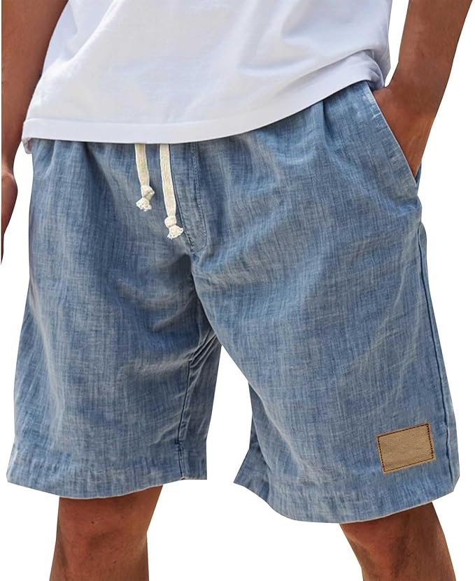 Men's fashion relaxed fit shorts for summer, stylish & comfortable for any warm day.