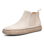 Beige high-top