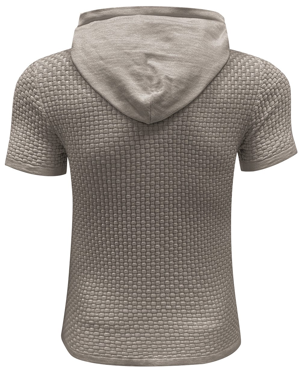 Men's short sleeve hoodie pullover, a key item for an athletic summer wardrobe