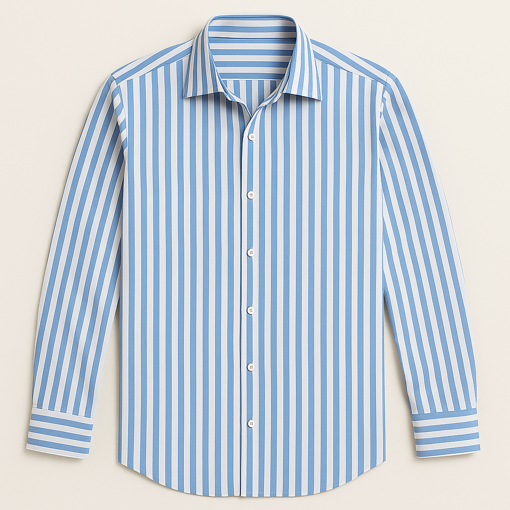 Slim fit men's polo shirt. Easy care, all-season shirt for a sharp smart casual look. Great for business casual.