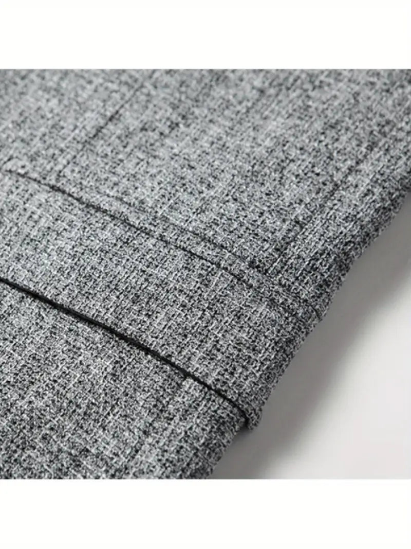 Classic men's slim fit blazer, a versatile casual jacket perfect for spring, offering smart and modern menswear style.