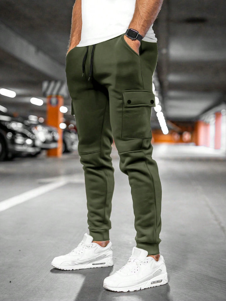Sleek men's slim-fit joggers, designed for streetwear style & all-day casual comfort.