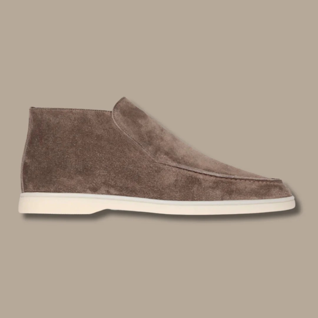 Smart casual men's slip-on ankle loafers, combining comfort and versatile style for modern men's fashion.