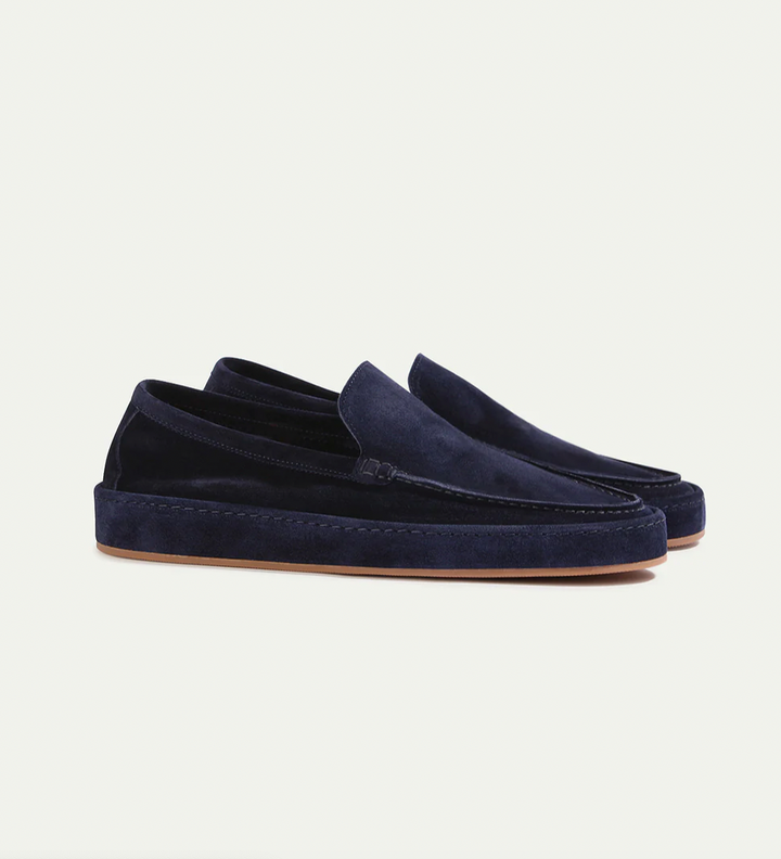 Elegant men's slip-on loafers for business casual & smart casual style. Comfortable and versatile footwear.