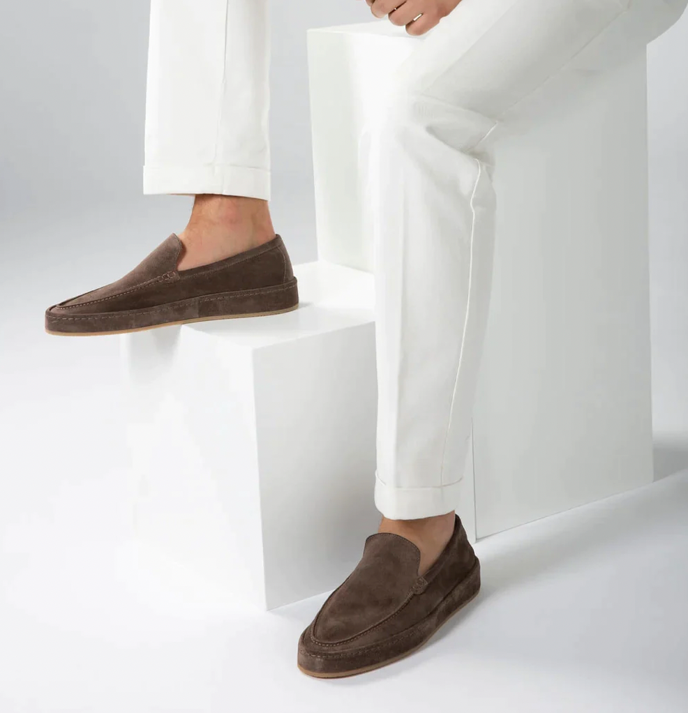 Men's cushioned slip-on loafers for effortless style. Ideal comfortable footwear for office & casual outings.