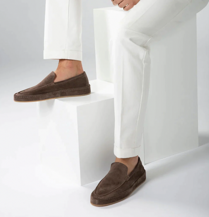 Men's cushioned slip-on loafers for effortless style. Ideal comfortable footwear for office & casual outings.