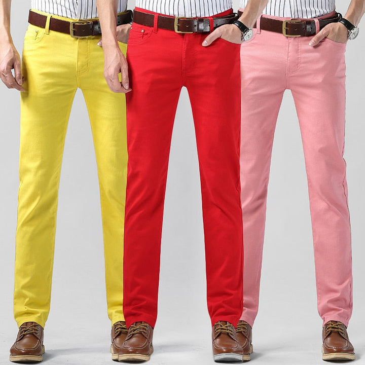Men's stylish casual trousers, modern fit, in various colors for versatile everyday fashion.