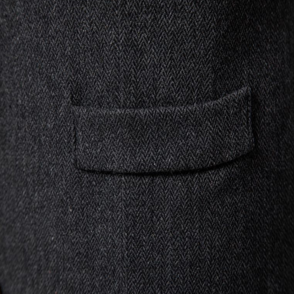Tailored men's wool blend gilet vest, a smart versatile vest for layered fashion and formal attire.