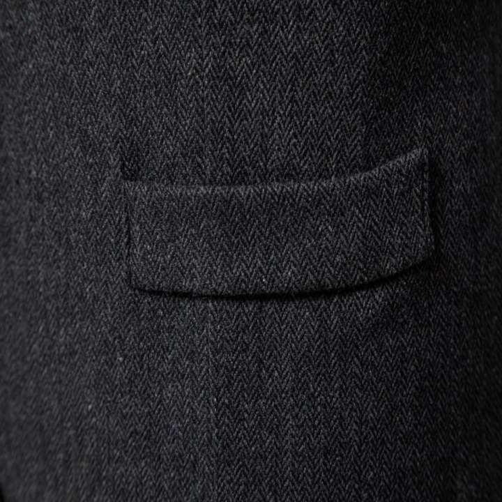 Tailored men's wool blend gilet vest, a smart versatile vest for layered fashion and formal attire.