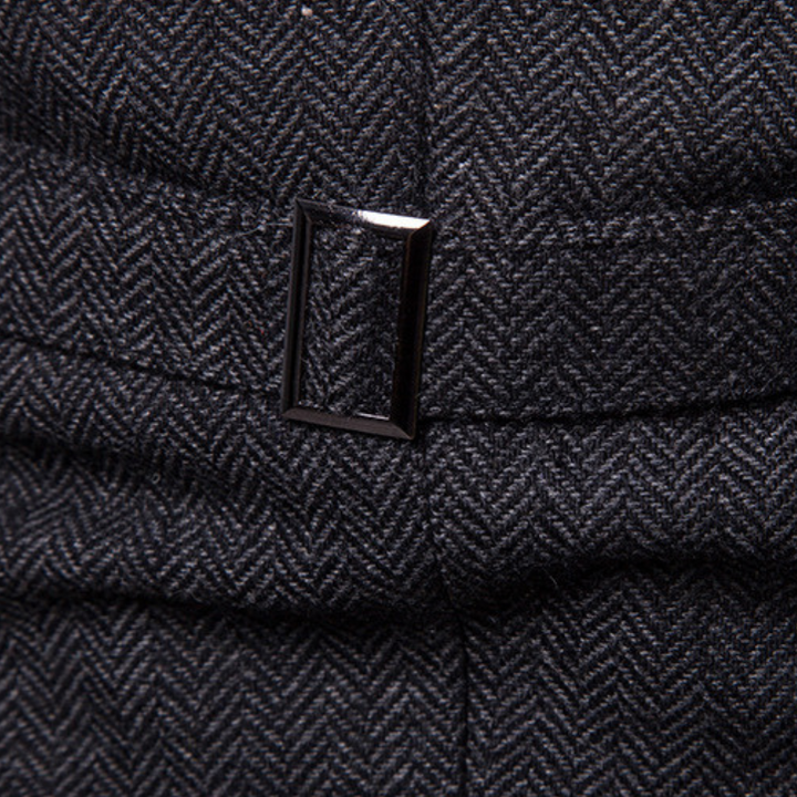 Formal men's wool blend gilet vest, a stylish smart casual outerwear piece for a refined look.