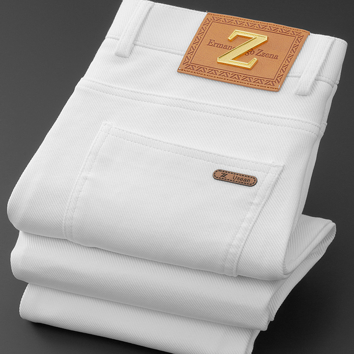 Premium green denim jeans for men with a tailored fit, offering comfort and modern style.