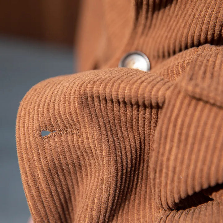 Smart casual men's herringbone blazer, tailored fit with gold buttons. Elevate business attire & formal wear effortlessly.