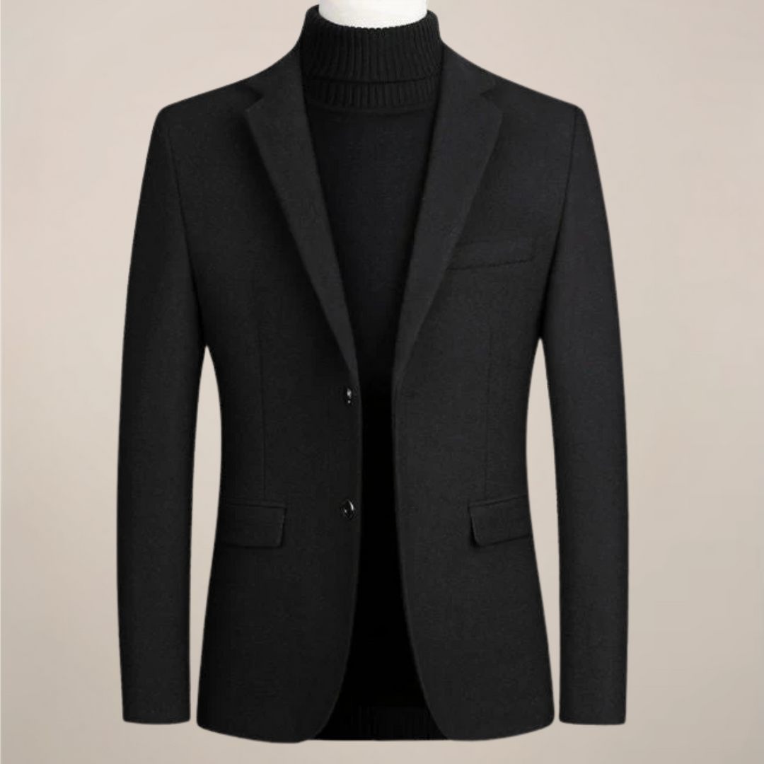 Versatile men's smart casual blazer, ideal for business casual, professional attire, or stylish everyday wear.