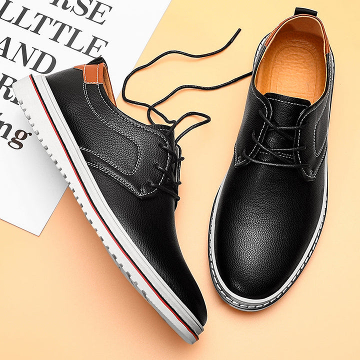 Fashion-forward men's urban loafers, dark brown, a blend of casual and sophisticated