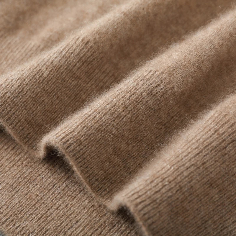 Versatile men's V-neck knit vest, ideal for comfortable smart casual layering throughout the year.