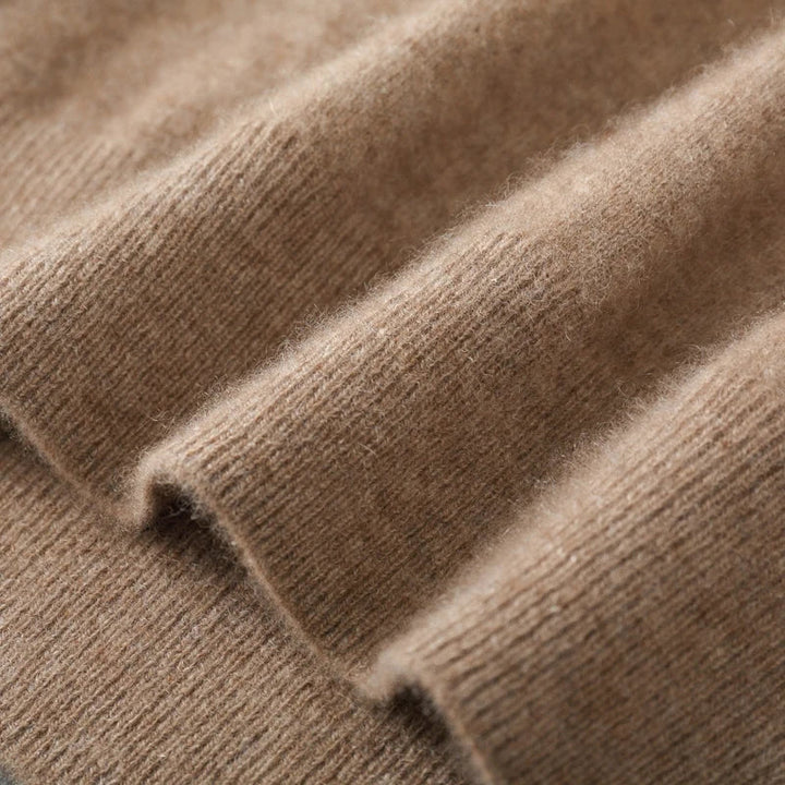 Versatile men's V-neck knit vest, ideal for comfortable smart casual layering throughout the year.