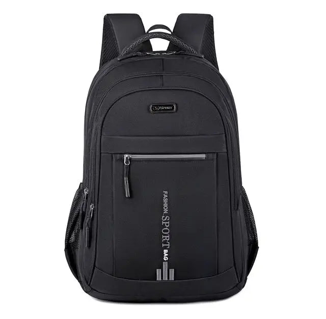 Durable men's waterproof laptop backpack for daily use, travel & outdoor adventures.