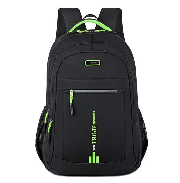Waterproof men's business & travel laptop bag, durable and stylish for all-year use.