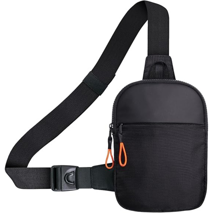 Men's waterproof mini sling bag by CrossLite. Compact, versatile chest bag for everyday carry.