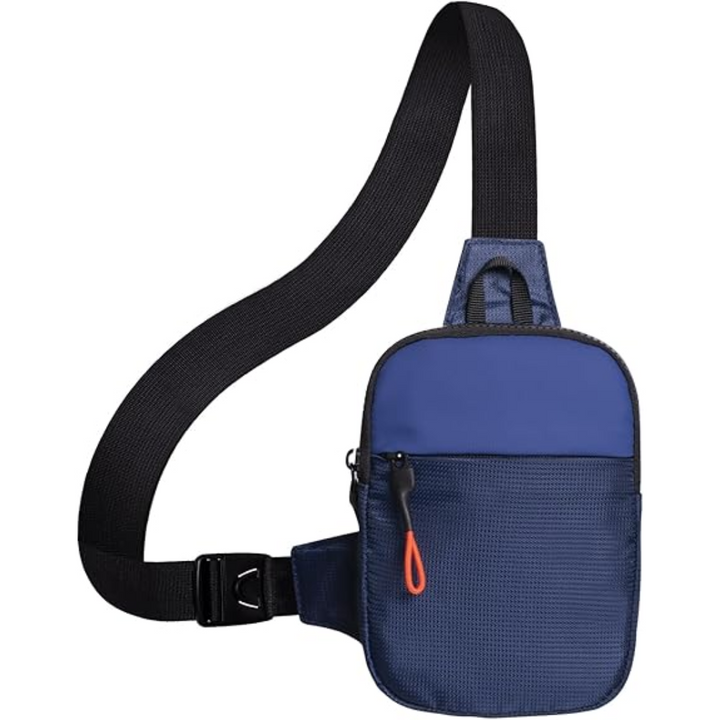 Lightweight men's waterproof travel sling bag. Secure, compact crossbody for your essentials.