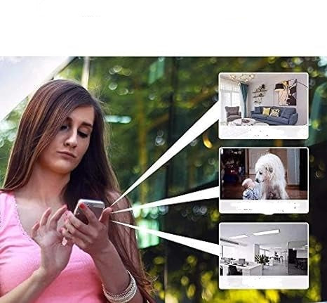 Versatile 1080P wireless mini security camera with WiFi for comprehensive smart home surveillance.