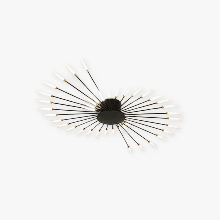 Large contemporary LED light, perfect for bright indoor illumination.