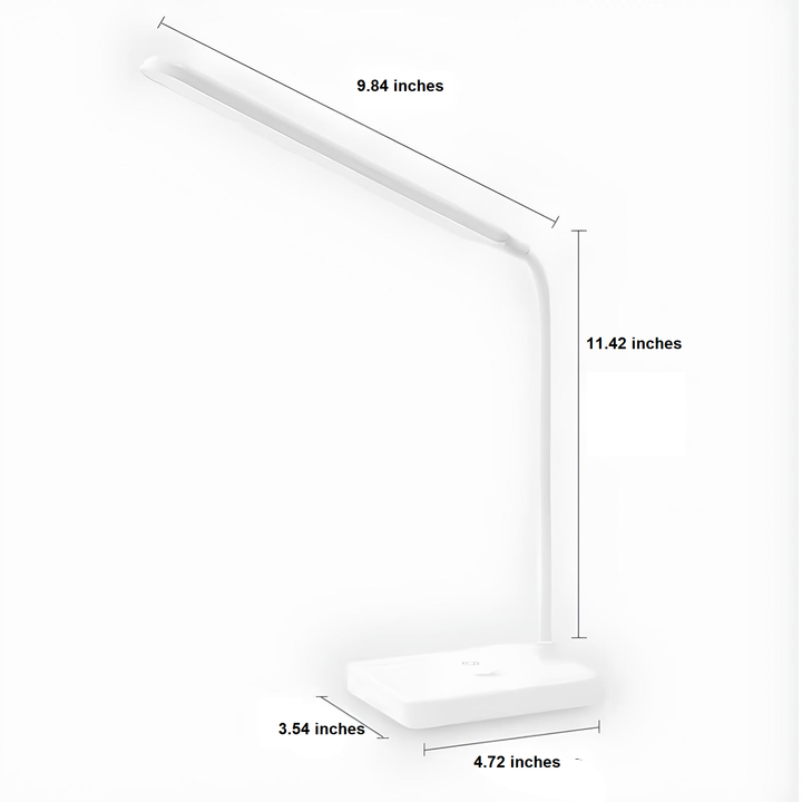 LumoFlex flexible LED desk lamp. USB/plug-in, versatile workspace lighting for home office & reading.