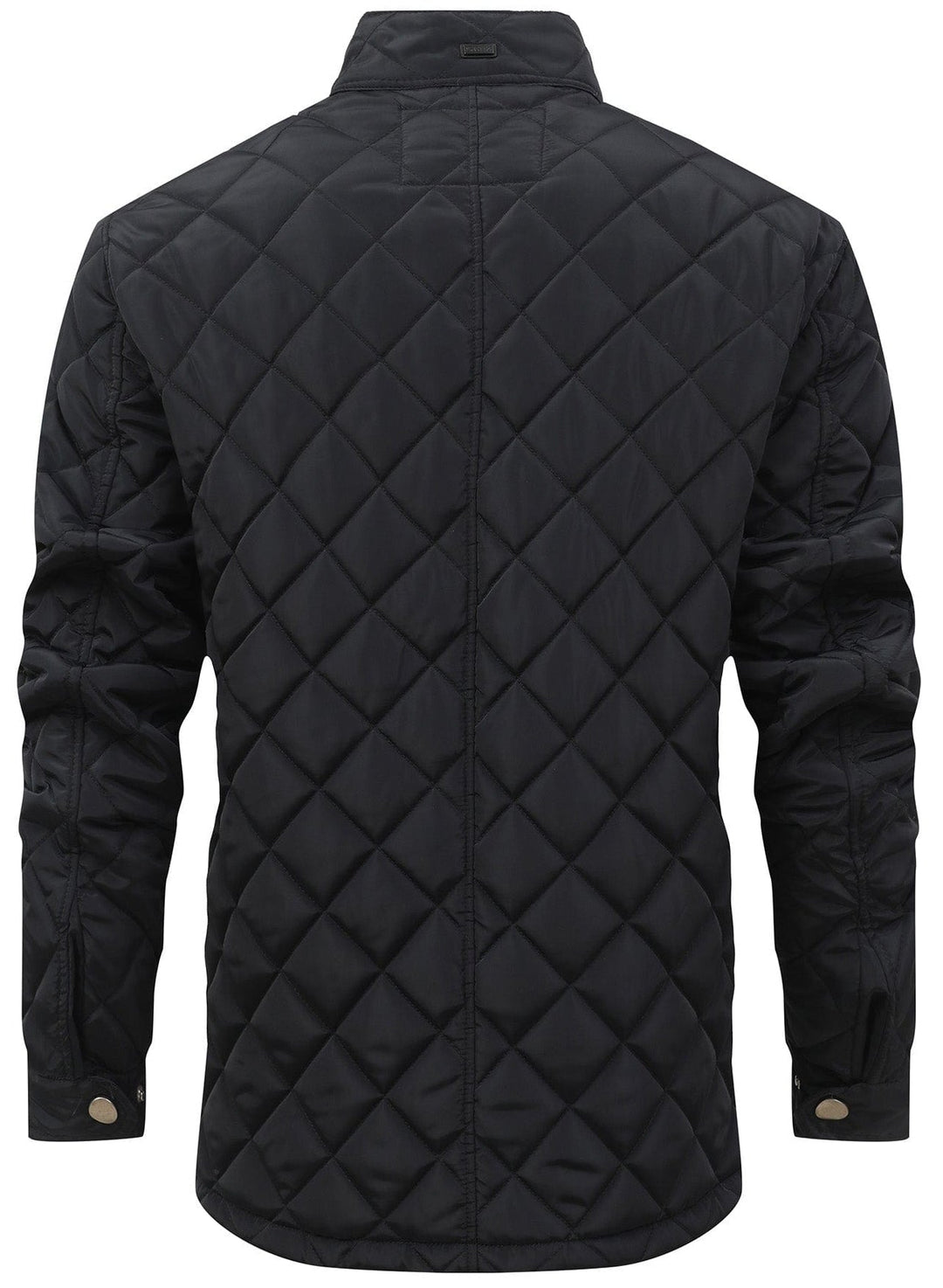 Casual women's quilted vest in a light gray, worn open, showcasing its layering potential.
