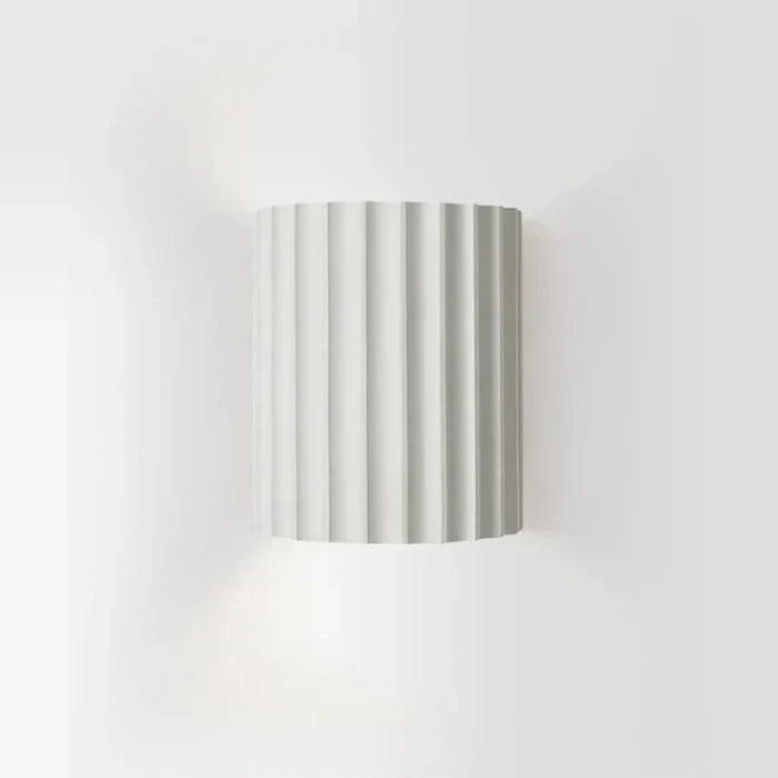 Modern resin wall lamp, stylish home lighting fixture for contemporary interiors. Perfect accent LED light.