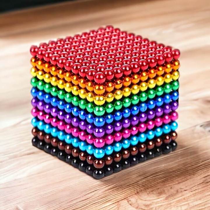 Unisex magnetic building balls for creative play & sensory development. Engaging construction set, ideal STEM educational toy.