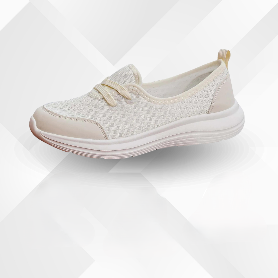 Active women's orthopedic shoes, designed for pain relief & stability, with a supportive, non-slip sole.