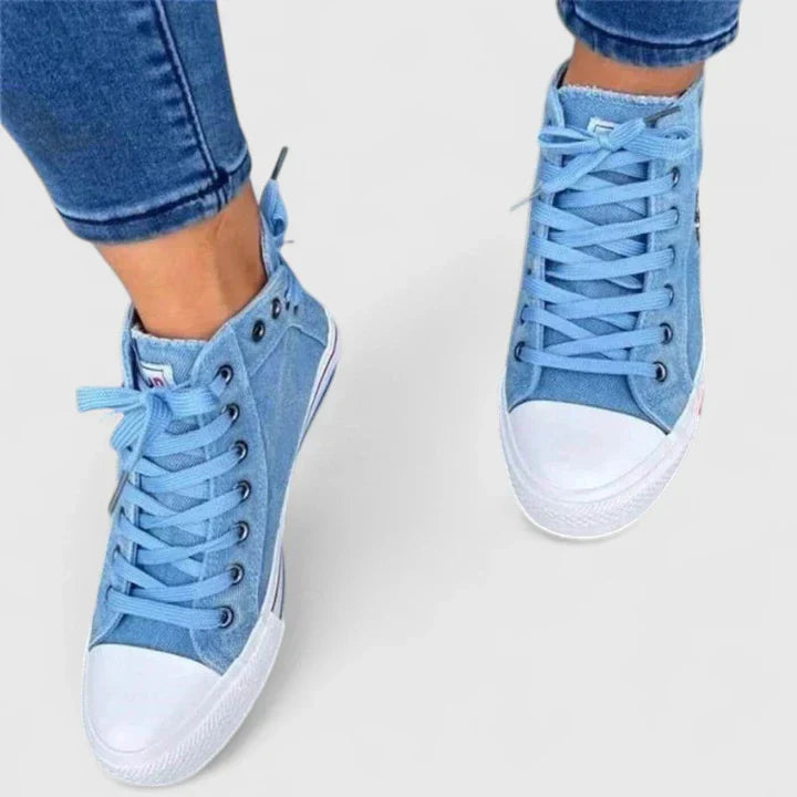 Ladies' casual orthopedic walking shoes, designed for everyday comfort, flexibility & foot health.