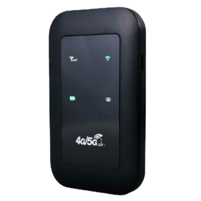 Portable 5G WiFi router, high-speed mobile internet hotspot for reliable data connection on the go.