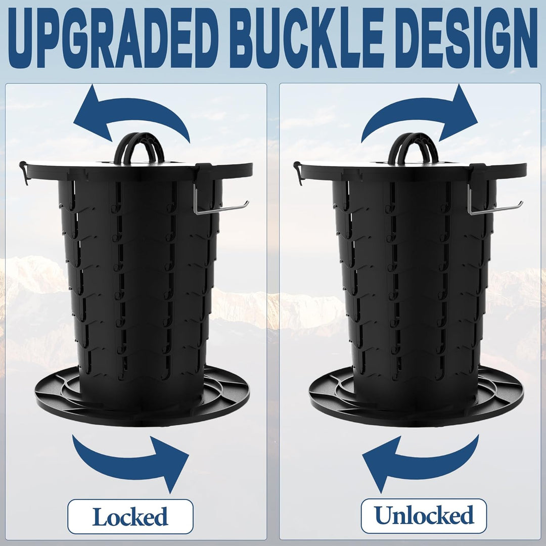 Heavy-duty CampMate portable toilet for all outdoor adventures and emergencies.