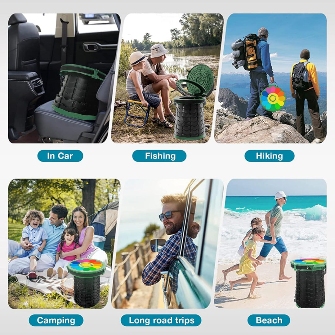 CampMate travel toilet, an essential for outdoor, camping, and emergency use.