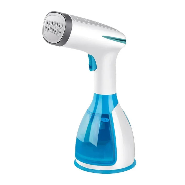 Essential home garment steamer, a handheld wrinkle remover for quick fabric care. Perfect portable clothes steamer.