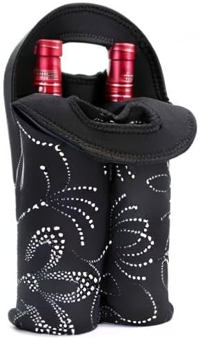 Insulated wine tote bag, perfect for any outing.