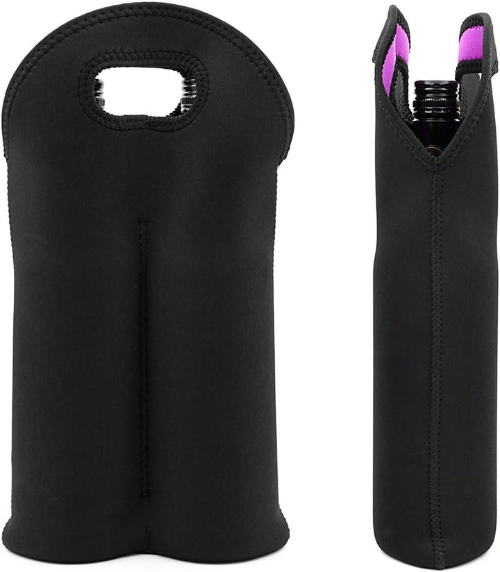 Wine carrier & cooler bag, ideal for outdoor events.
