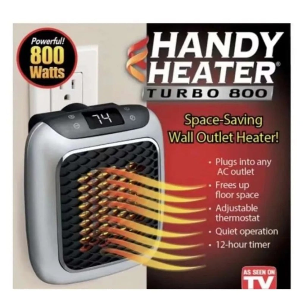 Efficient grey electric heater, portable plug-in design, featuring a remote control for easy home heating.
