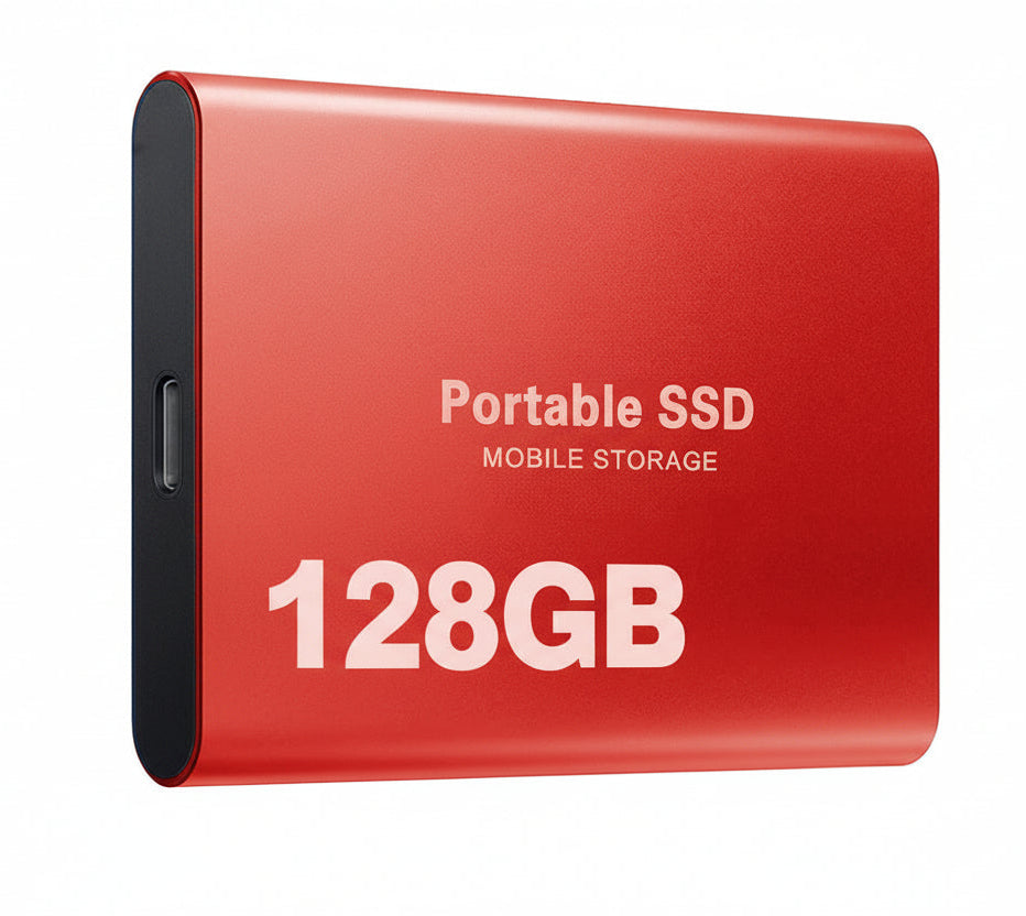 Reliable 128GB portable SSD, a fast external hard drive and backup solution for all your digital files.