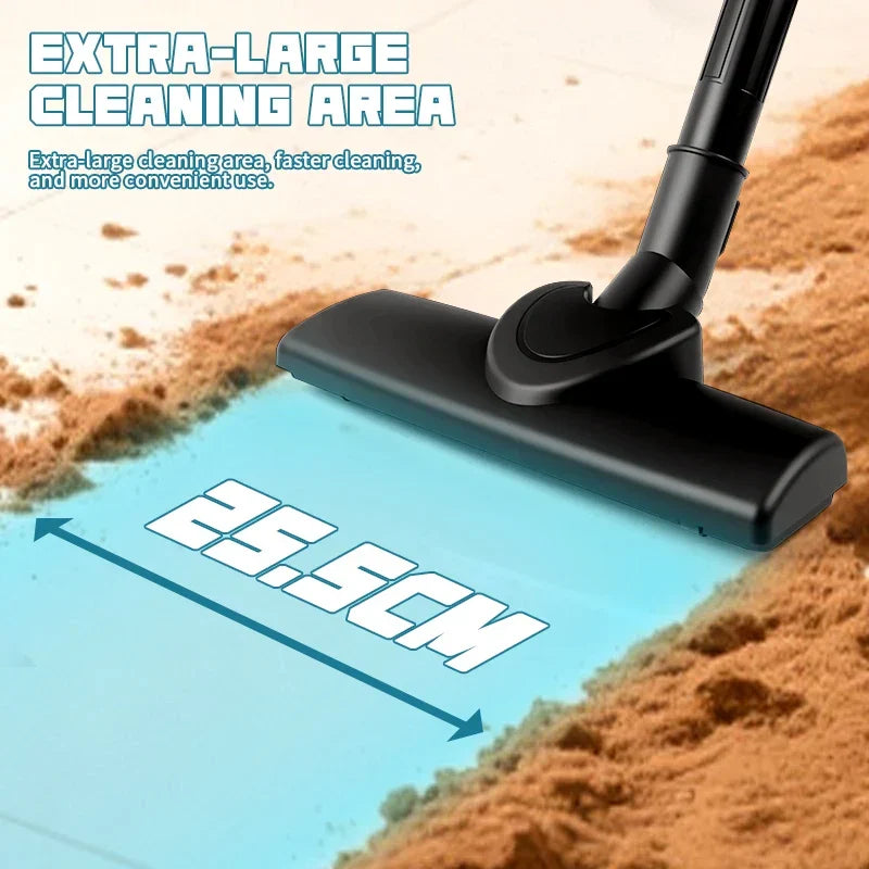 Handheld cordless vacuum for quick cleanups of spills and dry debris; ultimate portable cleaning convenience.