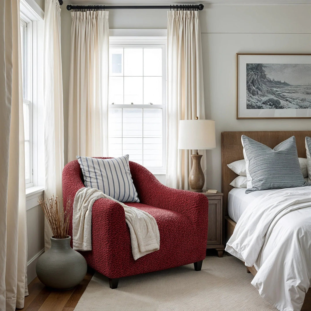 Premium Microfiber Barrel Chair Slipcover for All Genders - Lexians