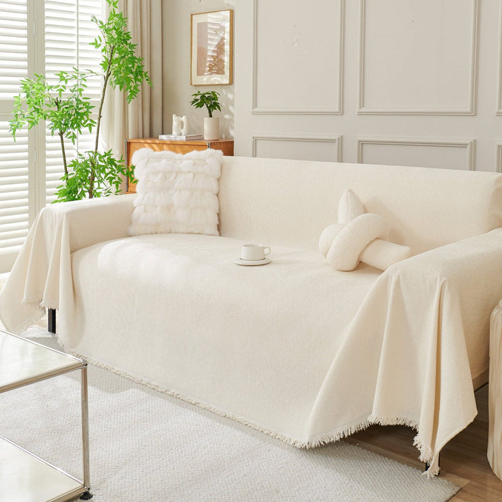Stylish sofa couch protector for family homes. Pet-friendly furniture shield, easy to wash & comfortable.