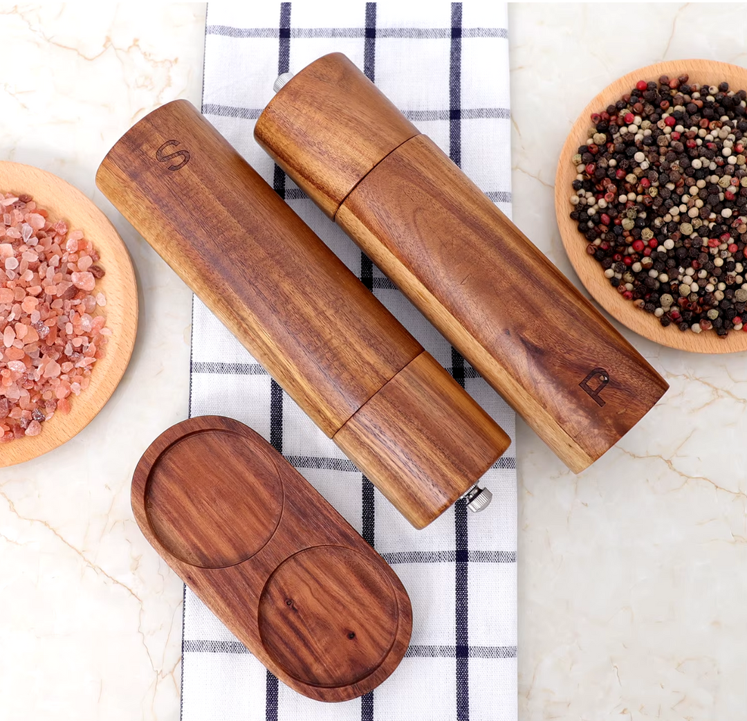 Premium teak wood cooking tools. Elegant, minimalist design wooden spoons, spatulas for healthy kitchen use.