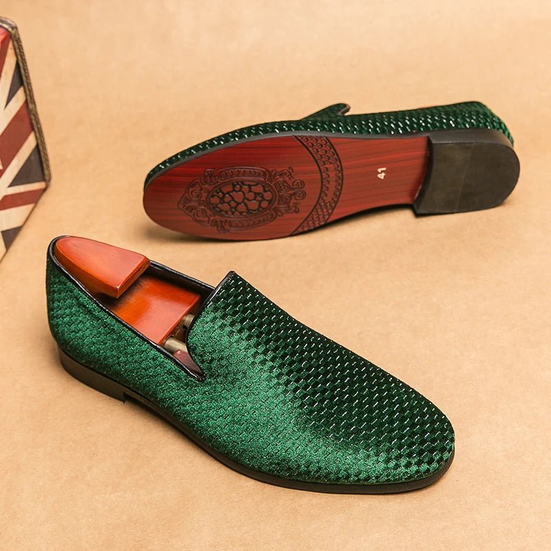 Refined men's slip-on loafers for smart casual & evening wear. Elegant & comfortable dress shoes.